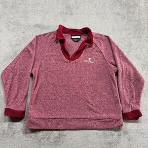 Santa Clara University Broncos‎ Woolly Threads Sweater Quarter 1/4 Zip Womens XL